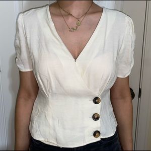 Beautiful cream blouse